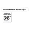 BROTHER TZE221 tape black/white 9mm 8m