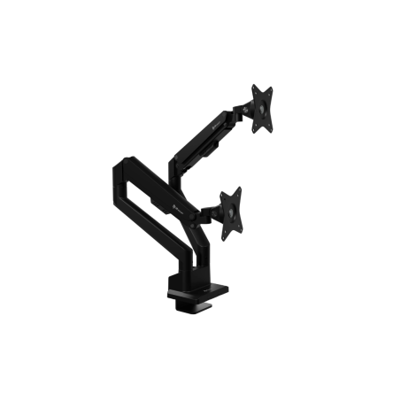 Arozzi Desk Mount | Neo Duo - Gas Spring Monitor Arm AZ-ALZARE-NEO-DUO-BK | Tilt, Swivel, Rotation | Maximum weight (capacity) 9 kg | Black