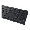 Dell KM5221W Pro | Keyboard and Mouse Set | Wireless | Ukrainian | Black | 2.4 GHz