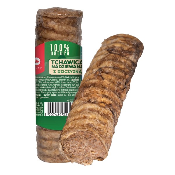 MACED Trachea stuffed with venison - ...