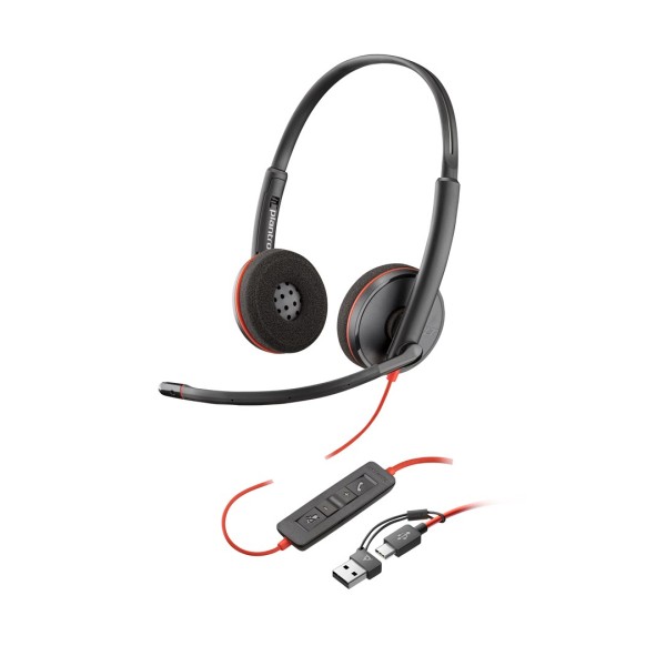 Poly Blackwire 3220 Stereo USB-C Headset ...