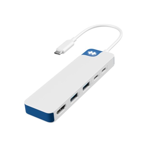 Hyper HyperDrive Flex 5 Port USB-C Hub, Blue | Hyper