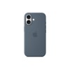 Apple iPhone 17 Silicone Case with MagSafe - Anchor Blue | Apple