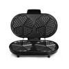 Tristar | Waffle maker | WF-2120 | 1200 W | Number of pastry 10 | Heart shaped | Black