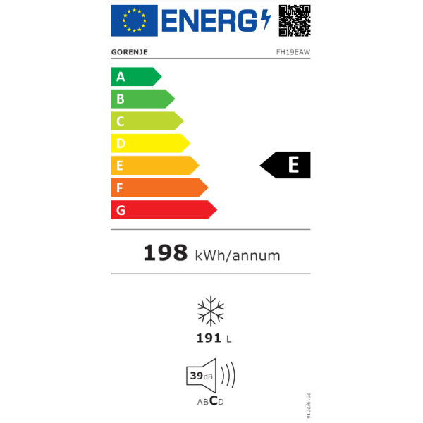 Gorenje | Freezer | FH19EAW | ...