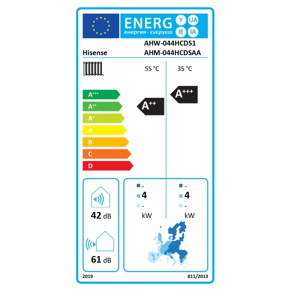 Hisense | AHM-044HCDSAA | Hi-Therma 4.4 ...