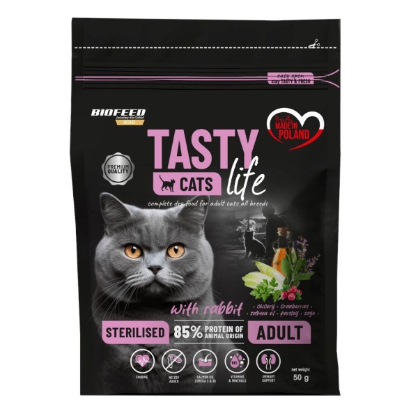BIOFEED TASTY CATS LIFE STERILISED WITH ...
