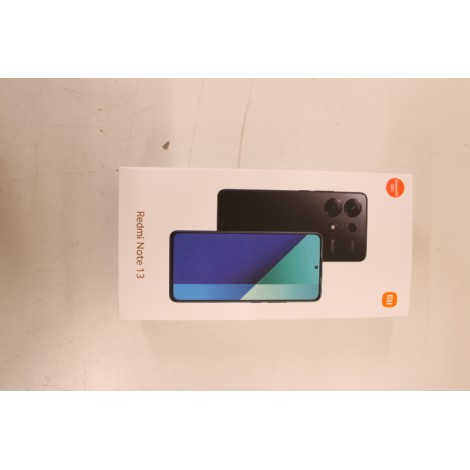 SALE OUT. Xiaomi Redmi Note 13 (Midnight Black) Dual SIM 6.67“ AMOLED 1080x2400/2.8GHz&1.9GHz/128GB/6GB RAM/Android13/4G,MZB0FYFEU | Xiaomi | Redmi | Note 13 | Midnight Black | 6.67 