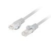 Lanberg Patchcord Cat.6 UTP LSZH CU Fluke Passed, Grey | PCU6-10CU-0500-S | 5 m