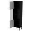 Cama CORTINA display cabinet 53x40x182 black