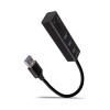 AXAGON HMA-CR3A SuperSpeed USB-A hub + card reader