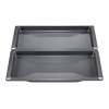 Bosch | Universal pan | HEZ530000, 2 half pans | Grey