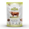 OLLO Air Dried Training Beef Cubes - dog treat - 80g