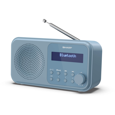 Sharp | Tokyo Digital Radio | DR-P420(BL) | Bluetooth | Blue | Portable | Wireless connection