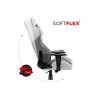 Huzaro Force 6.2 PC gaming chair Bucket (cradle) seat Grey, White