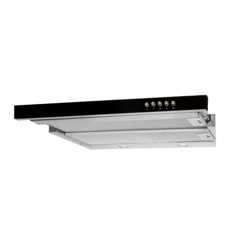 Akpo WK-7 Light Glass 50 Under-cabinet cooker hood Inox, Black