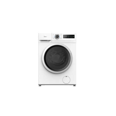 Midea Washing Machine | MF110W80BA10/W-HR | Energy efficiency class A | Front loading | Washing capacity 8 kg | 1400 RPM | Depth 48 cm | Width 60 cm | Display | LED | Steam function | White