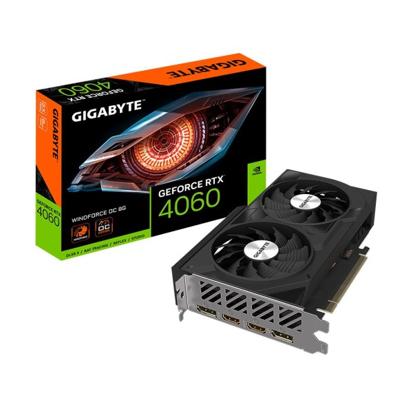 Graphics Card|GIGABYTE|NVIDIA GeForce RTX 4060|8 GB|GDDR6|128 ...