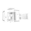 be quiet! LIGHT BASE 600 DX White Midi Tower