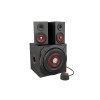 GENESIS Helium 610BT Computer Speakers, Wired, Bluetooth, Black | Genesis | Helium 610BT | Bluetooth | Red/Black | Computer Speakers