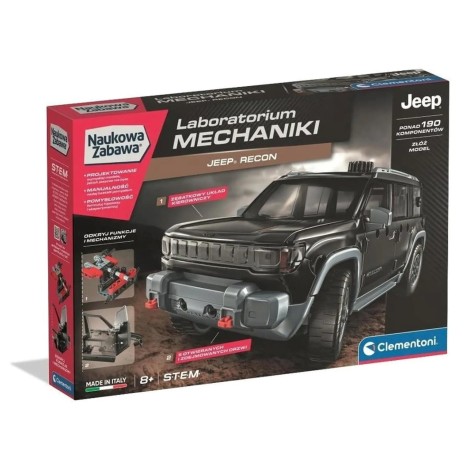 Clementoni Scientific Fun - Mechanics Laboratory: Jeep Recon