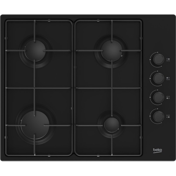 Beko HIBG64120SB hob Black Built-in 60 ...