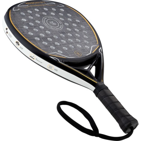 BYVP | Padel Racket POWER 1800 II | Black/White/Gold