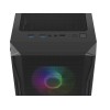 FURY SHOBO SH4F PC Case Midi Tower, Black | Fury