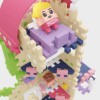 MARIOINEX Klocki Mini Waffle Princess Wieża Fantazji, 148 elementów