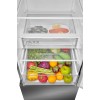 Midea Refrigerator | MDRB600MME46 | Energy efficiency class E | Free standing | Combi | Height 201 cm | No Frost system | Fridge net capacity 313 L | Freezer net capacity 130 L | Display | 35 dB | Stainless steel
