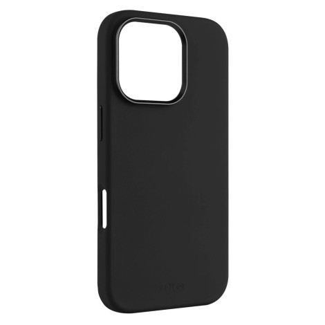 Fixed Back cover | Apple | iPhone 17 | Liquid silicon | Black | MagFlow