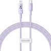 Baseus Gem USB-C to iP fast charging cable 1 m 20 W Purple