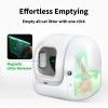PETKIT PURA MAX 2 Self-Cleaning Cat Litter, Green + Magnetic Cat Litter Remover | P99022 | White