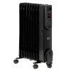 Electric oil heater with remote control CAMRY CR 7810 9 ribs black