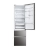 Haier Refrigerator HTW5620CNMP (414L; darl inox)