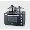 Severin TO 2074 toaster oven 30 L 2500 W Black Grill