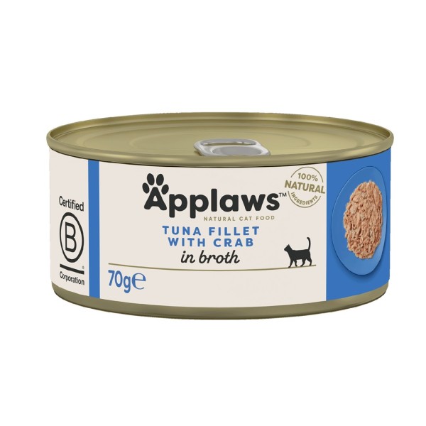 APPLAWS Natural Cat Food Tuna fillet ...