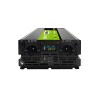 Green Cell Przetwornica napicia PowerInverter LCD 24 V 3000W/60000W Przetwornica samochodowa z wywietlaczem - czysty sinus power adapter/inverter Auto Black