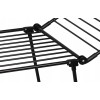 AMALFI foldable laundry drying rack, black