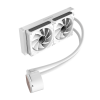 Gamemax | CPU Liquid cooler | ICEBURG 240 DIGITAL | White