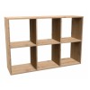 Topeshop MALAX 2X3 ARTISAN living room bookcase