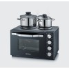 Severin TO 2074 toaster oven 30 L 2500 W Black Grill