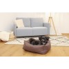 KERBL Ely Pet Bed - Brown-Beige - 60 x 45 x 23 cm