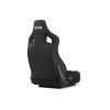 Next Level Racing | SIMAERO Mesh Fabric | Reclining Seat | ERS4 Elite Fabric & SimAero Mesh Edition | Black