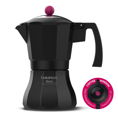 Coffee machine for 6 cups Taurus Black Moments KCP9006l