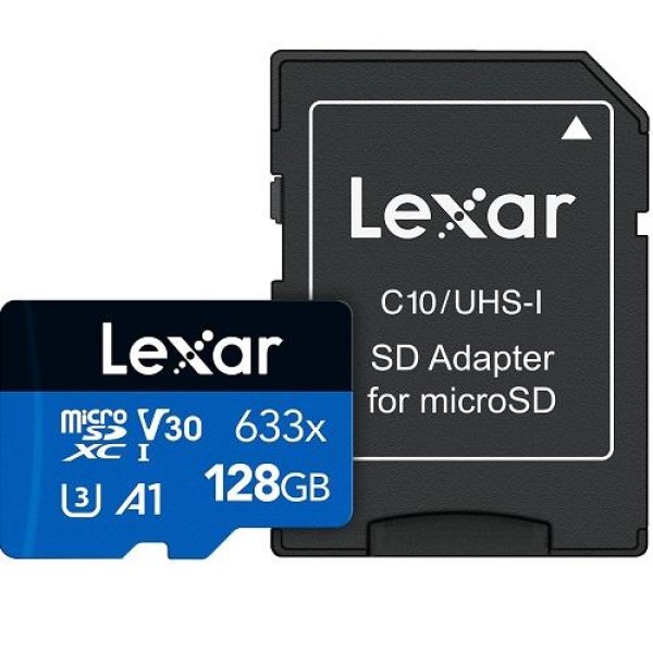 MEMORY MICRO SDXC 128GB UHS-I/W/ADAPTER LSDMI128BB633A ...