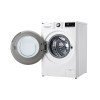 LG | Washing Machine | F4WR711S2W | Energy efficiency class A - 10% | Front loading | Washing capacity 11 kg | 1400 RPM | Depth 55.5 cm | Width 60 cm | Display | LED | Steam function | Direct drive | Wi-Fi | White