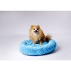 GO GIFT Shaggy blue XL - pet bed - 80 x 83 x 10 cm