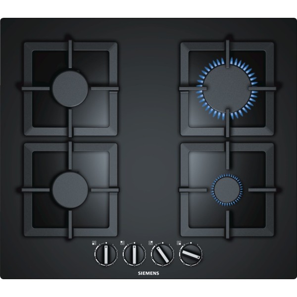 Siemens EP6A6PB20 hob Black Built-in Gas ...