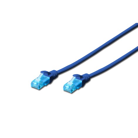 Digitus | Patch cord | CAT 5e U-UTP, PVC AWG 26/7, 1 m